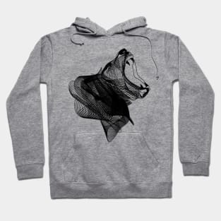 Dramabite Linear lion Hoodie